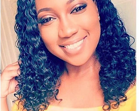 Curly/Burmese Curl Frontal Lace Wig - Nova Hair Boutique 