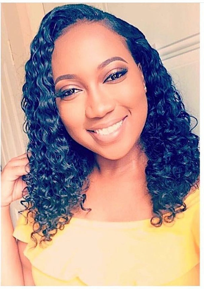 Curly/Burmese Curl Frontal Lace Wig - Nova Hair Boutique 