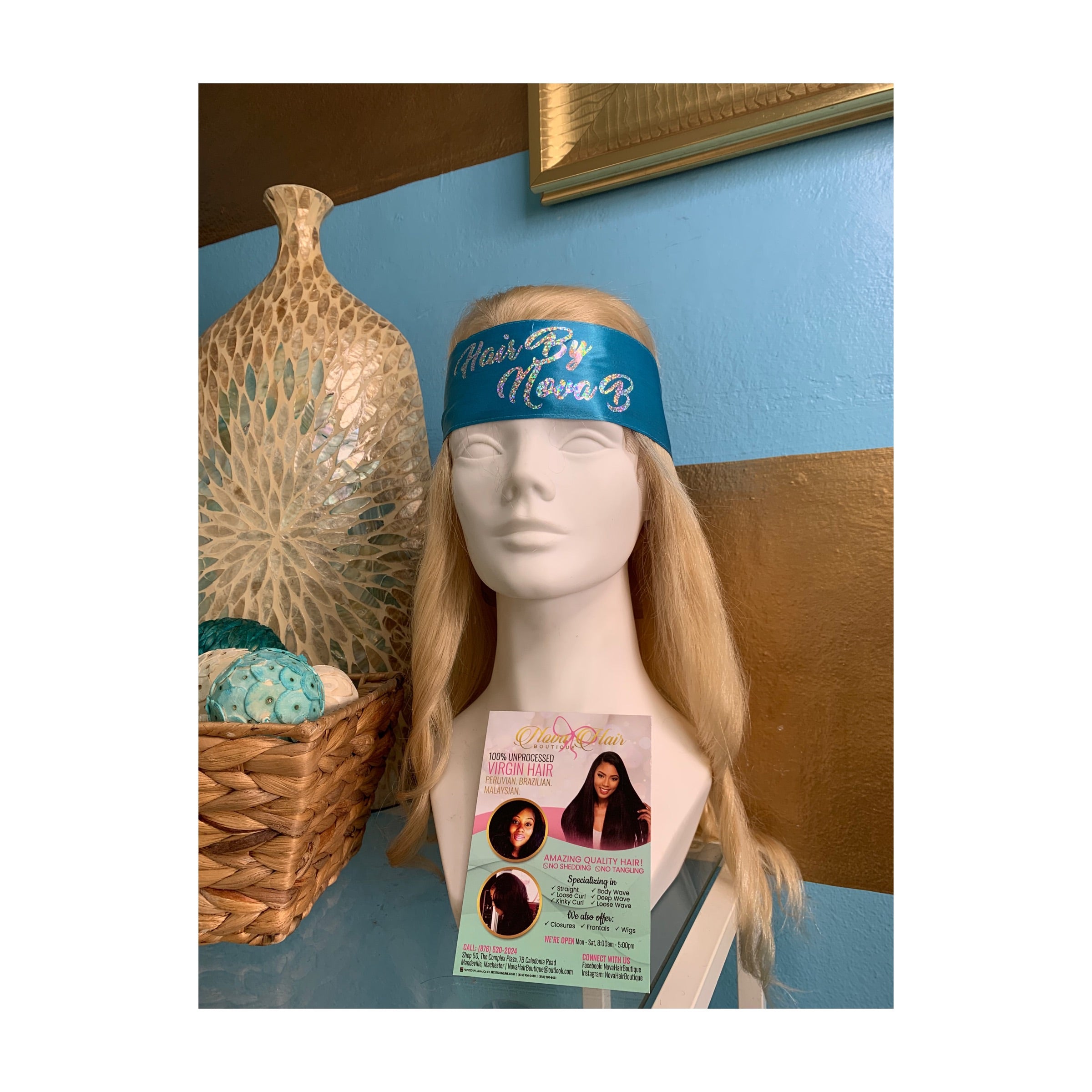 Head ties satin - Nova Hair Boutique 